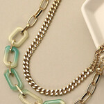 Acrylic link Necklace