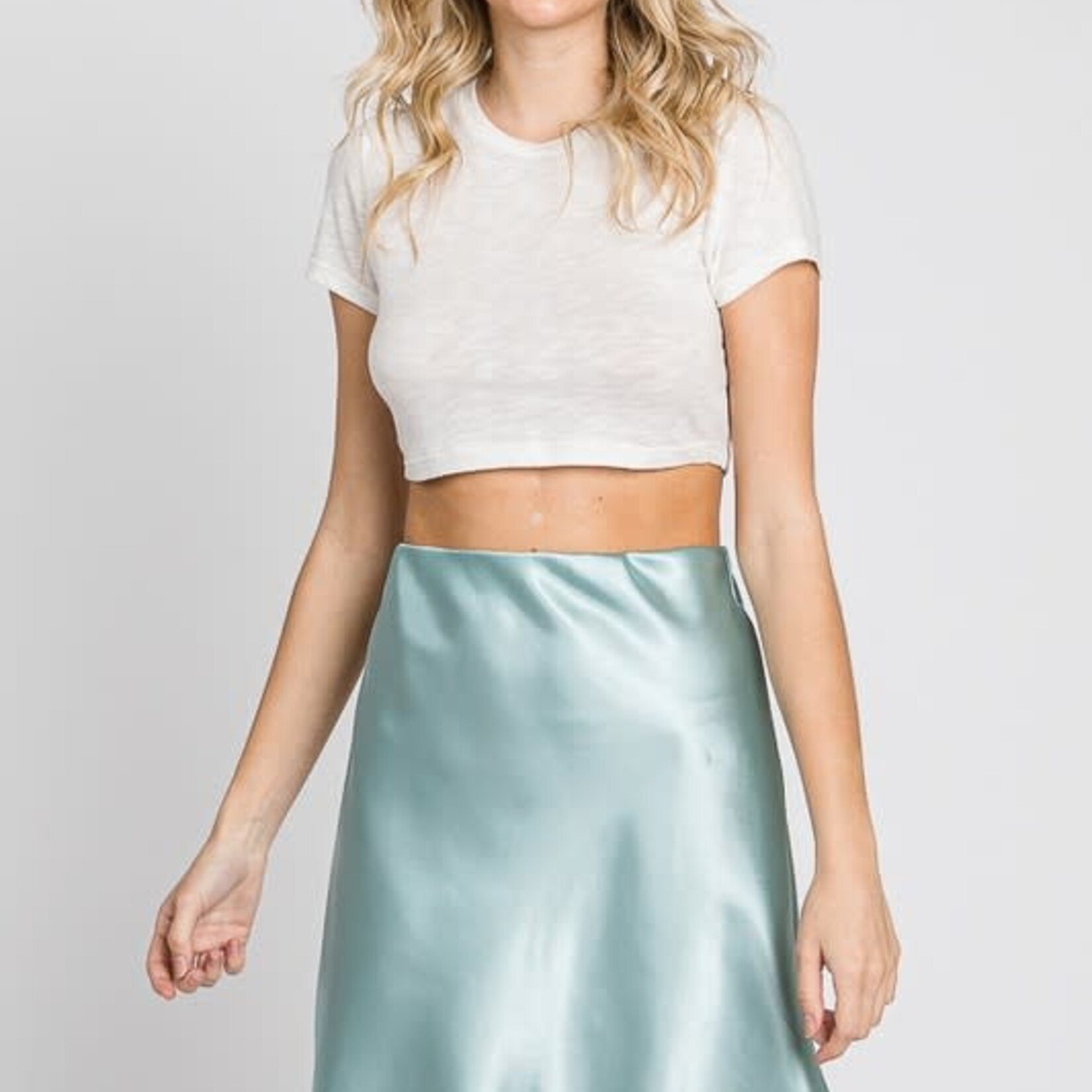 GeeGee Roxy Satin Skirt