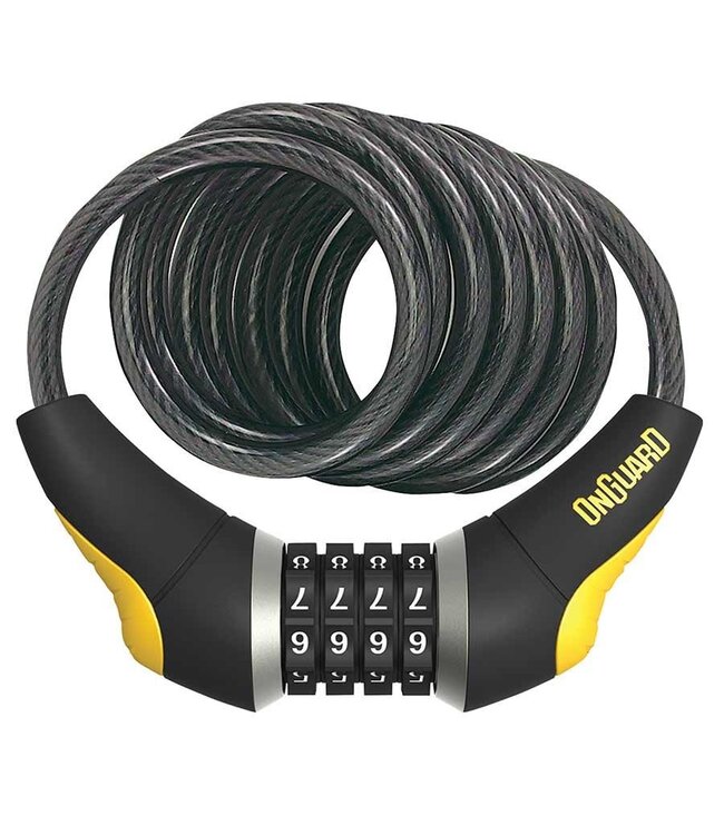 Doberman Padlock 8031 Coiled Cable Combination