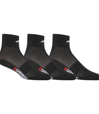 Garneau Mid versis cycling socks (pack of 3)
