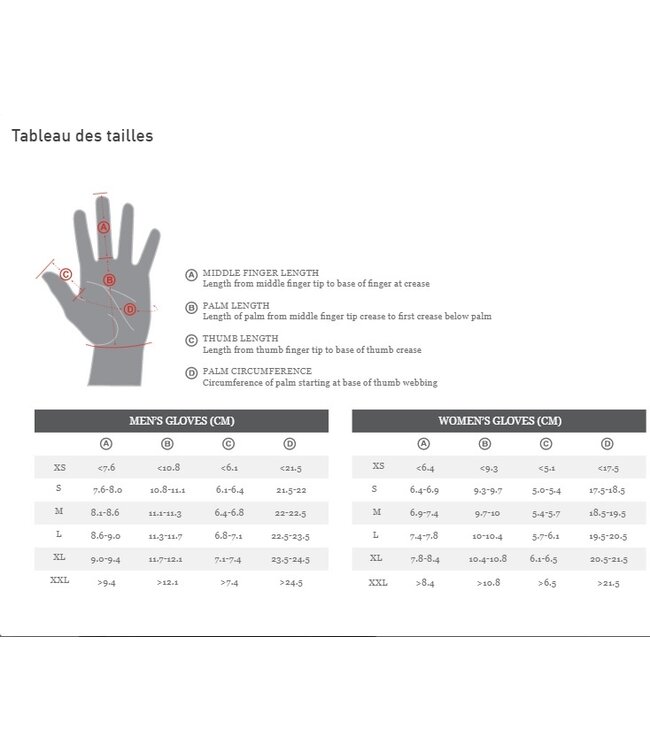 Men's Body Geometry Grail Short Finger Gloves