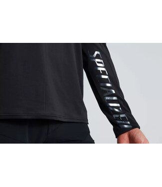 AIMTYD Maillot de vélo de montagne à manches longues pour homme  Downhill&Motocross Shirts T-shirt respirant/évacuant l'humidité