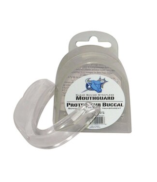 Blue Sports Mouth Guard Strapless Junior