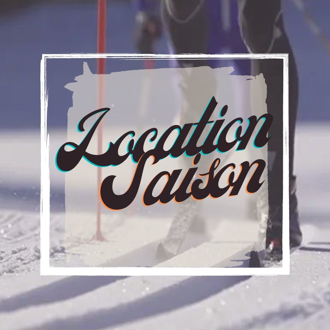 Junior crosscountry ski set season rental Season Sports aux Puces St