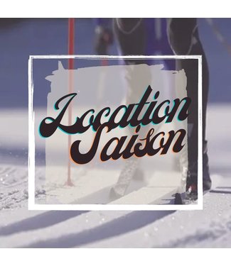 Location ensemble de ski de fond adulte saison