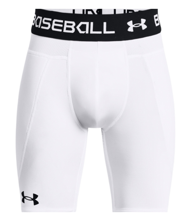 Under Armour Men's Heatgear® Armour Compression Shorts W/ Cup in White for  Men