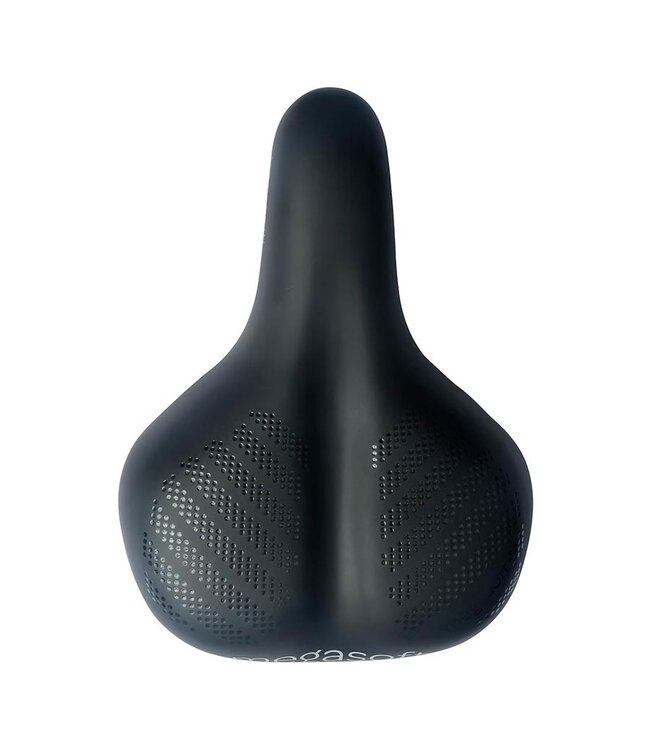 R195 Recreational Saddle 265 x 195mm Unisex Black