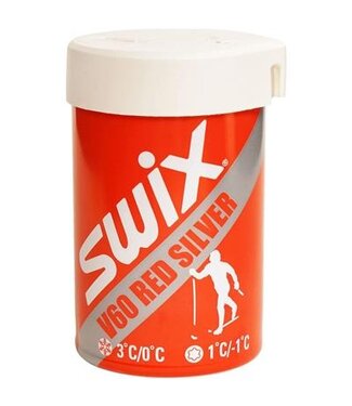 SWIX V60 Red-Silver Kick Wax +1°C/-1°C