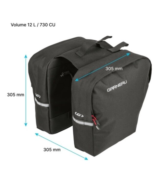 Sac city pannier 12L
