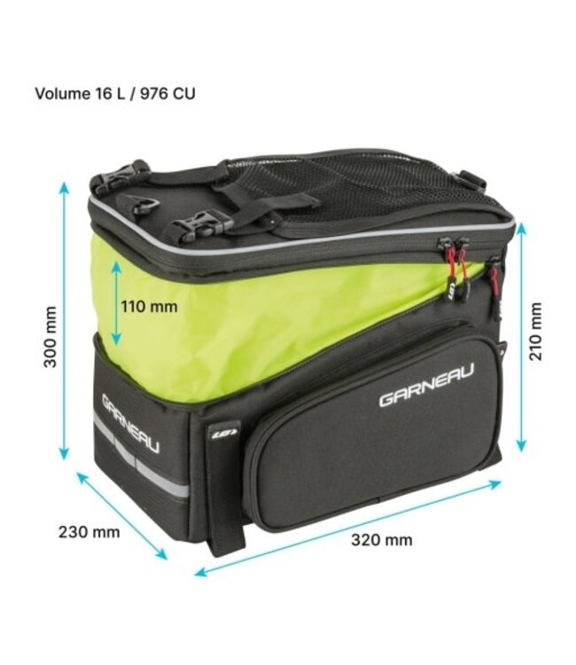 sac cycliste city trunk 16l