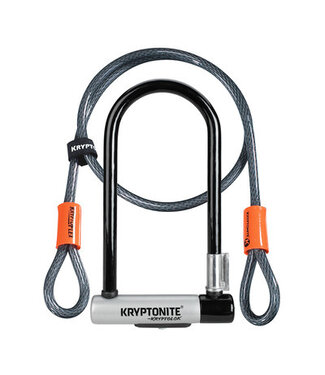 Kryptonite Cadenas Kryptolok STD & Câble Flex 4'