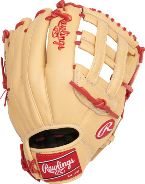 EASTON Gant de baseball professionnel pour jeune, 25,4 cm, RHT, Carmel/noir, I Web, PY10BR