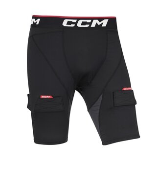 CCM Hockey CCM Short de compression avec suspensoir jeunesse