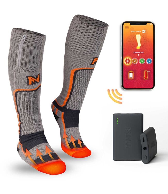 Pro Merino 3.7V Heated Socks