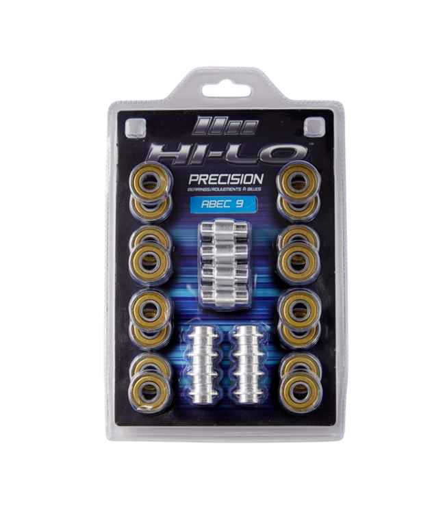 HI-LO Roller Hockey ABEC 9 608 Bearings