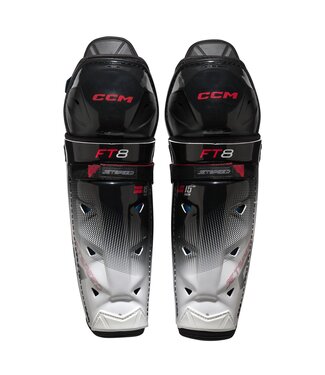 CCM Hockey Jetspeed FT8 Shin Guards JR