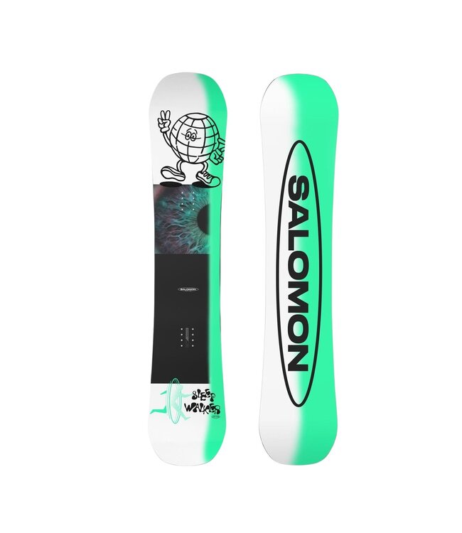 Salomon Sleepwalker 133 ホワイト/イエロー Salomon Sleepwalker 2021-2022 Snowboard Review |