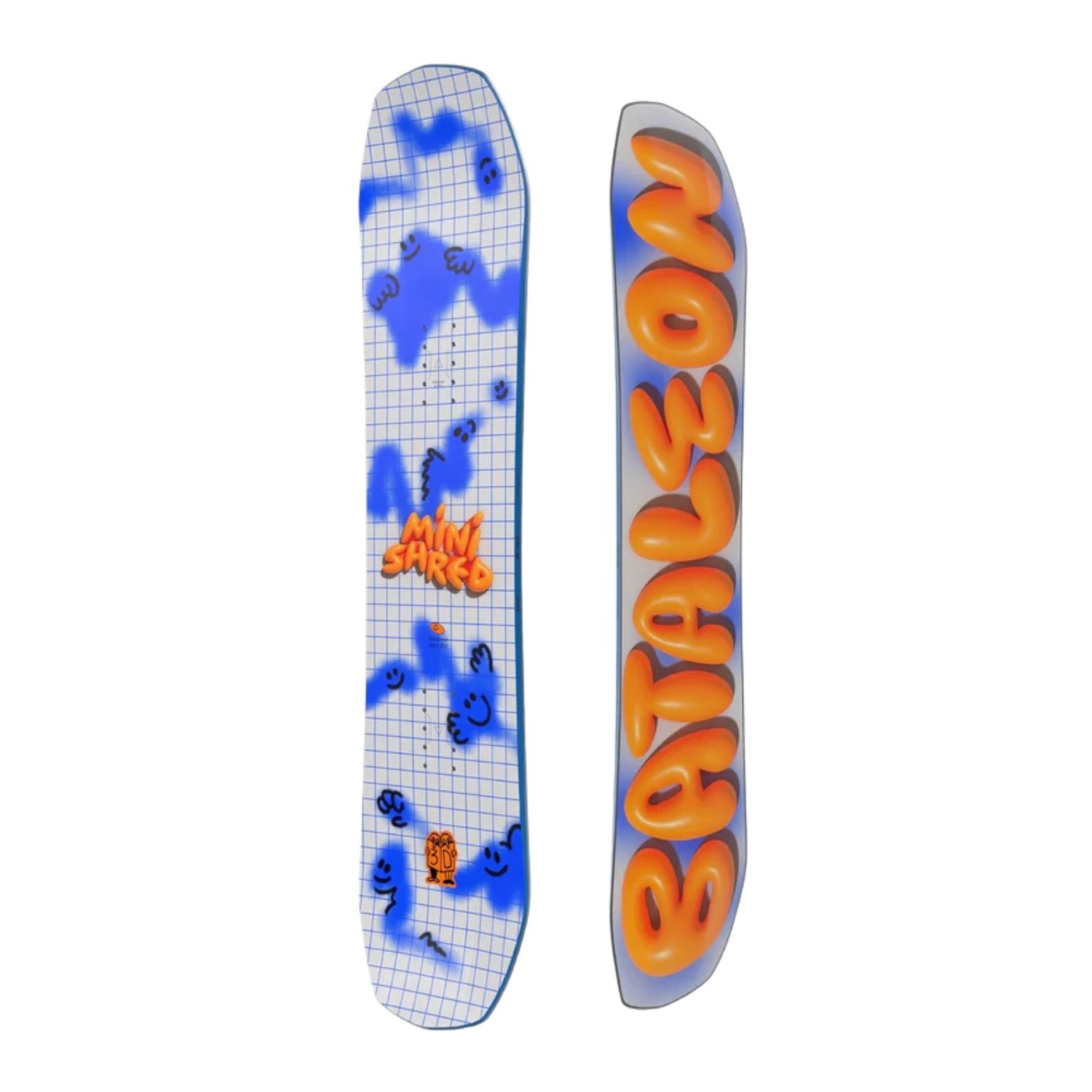 Bataleon Planche à Neige Push Up 2023 - Snowboard Femmes Freestyle Directionnel 143 Cm S2AS