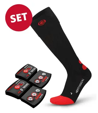 LENZ Heated Socks 4.1 + rcB1200 Battery