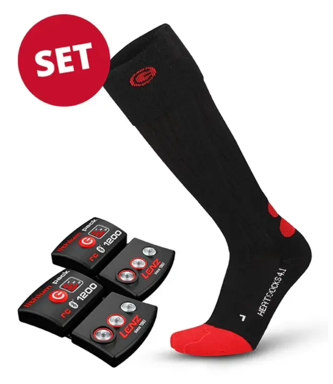 Heated Socks 4.1 + rcB1200 Battery
