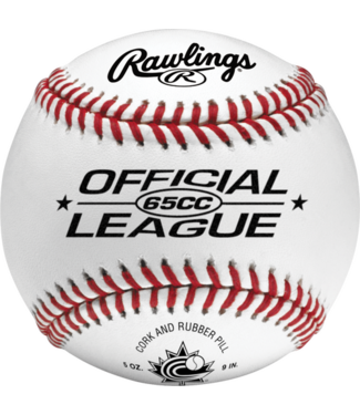 Rawlings Balle 65CC Baseball League Game Officiel