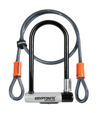 Kryptonite Cadenas Kryptolok STD & Câble Flex 4'