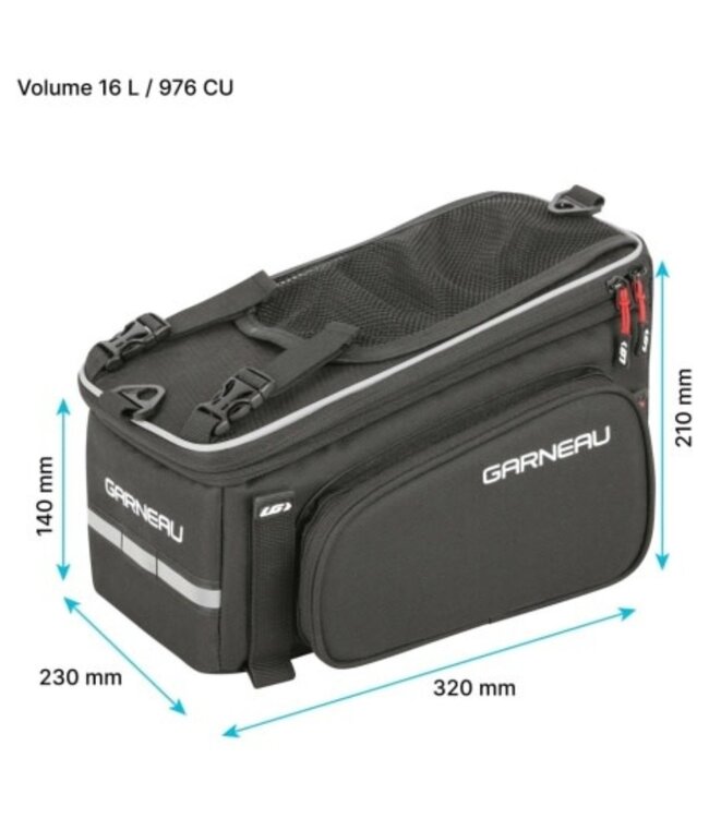 Sac cycliste city trunk 16l