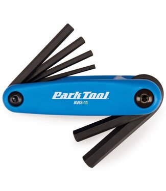 Park Tool Fold-Up Hex Wrench Set Aws-11