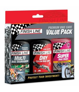 Finish Line Value Pack 4oz | Eco|Dry|Wash