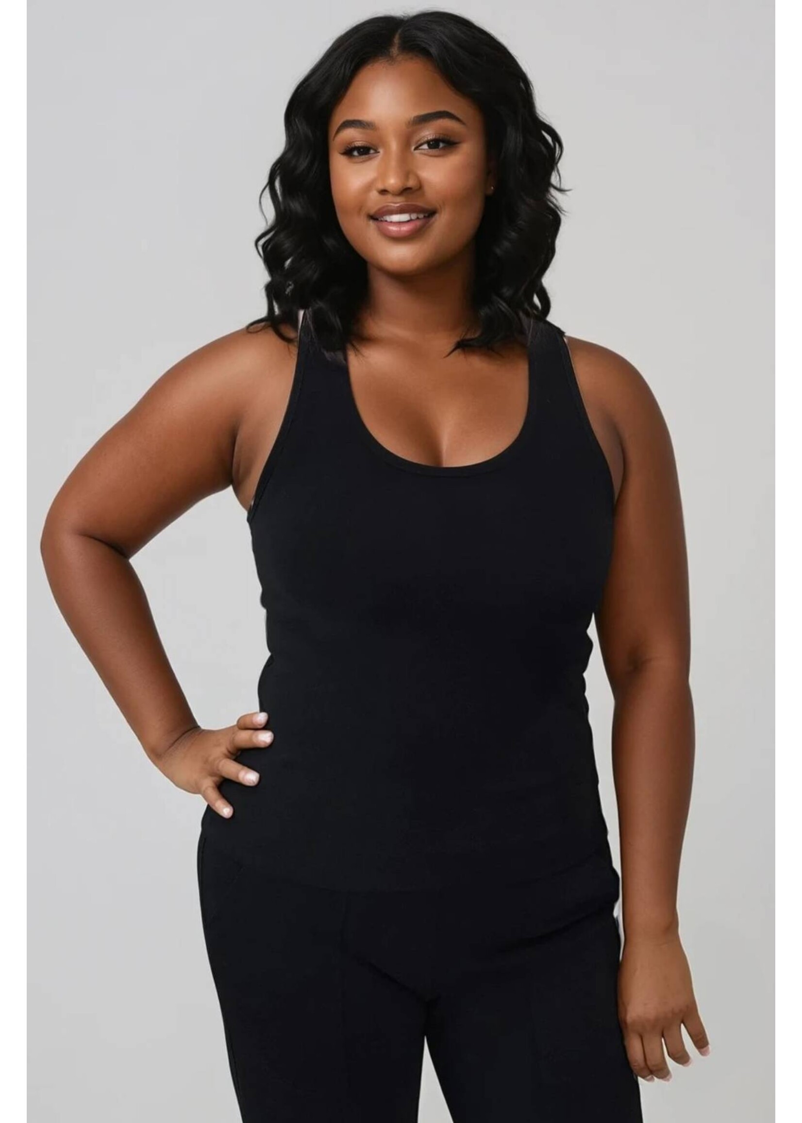 Camisole sport Satellite noire