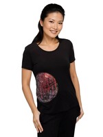 T-Shirt Satellite noir