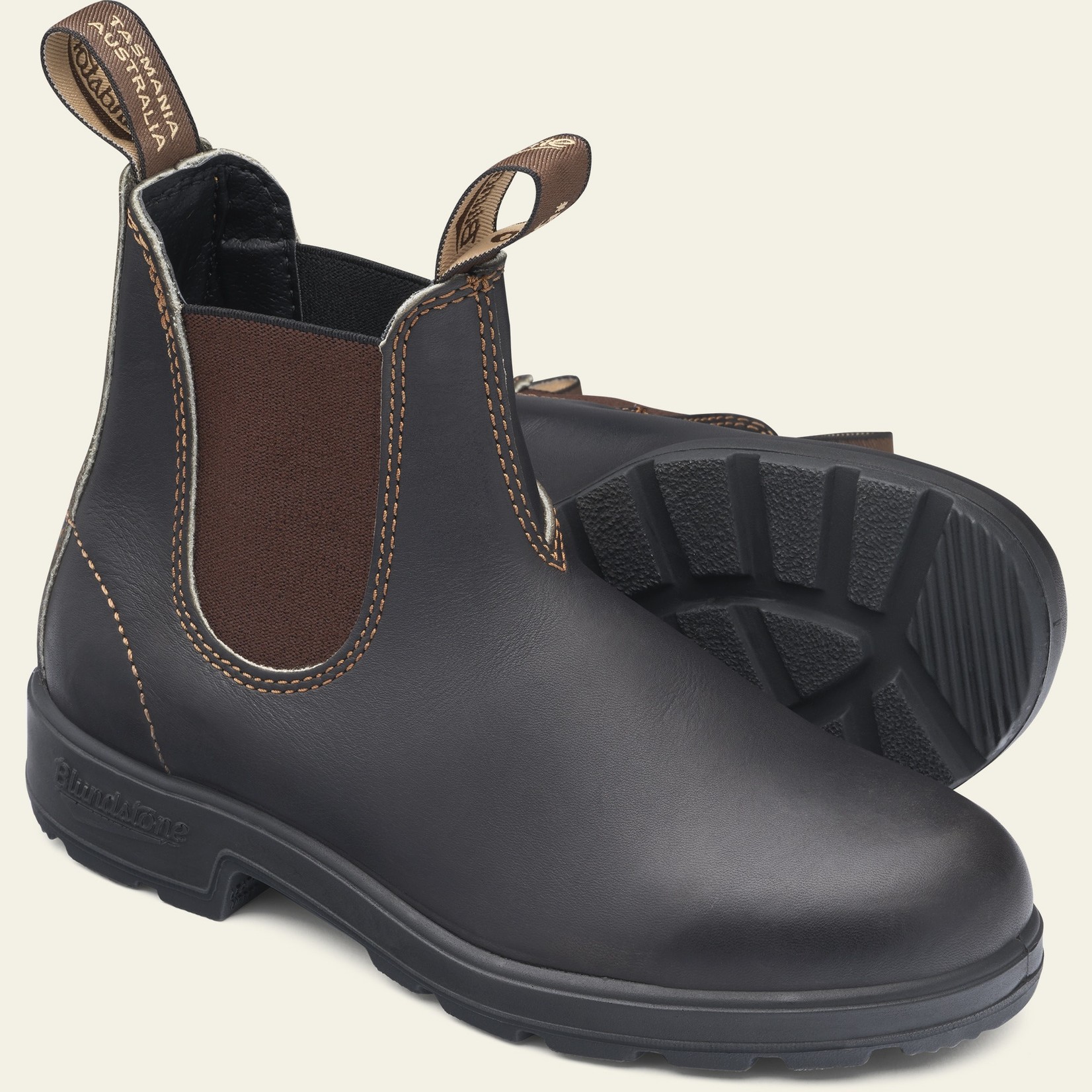 Blundstone 500 Chelsea Stout Brown