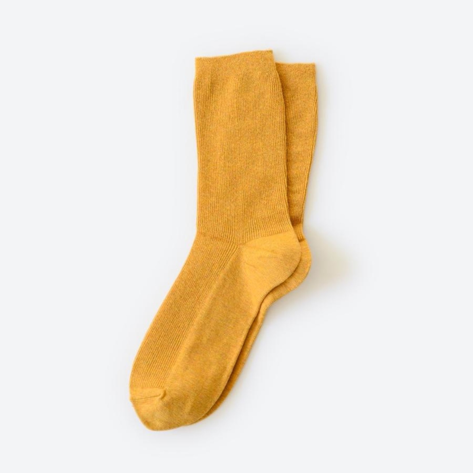 Hooray Sock Co. Everyday Cotton Socks Goldenrod