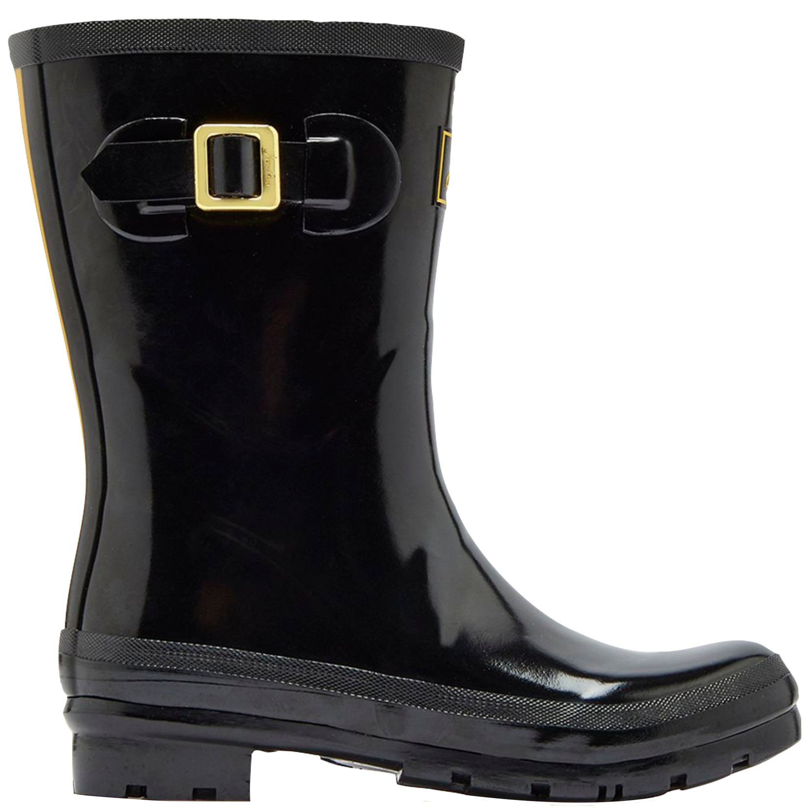 Joules Womens Kelly Welly Gloss Rain Boot Mid-Calf