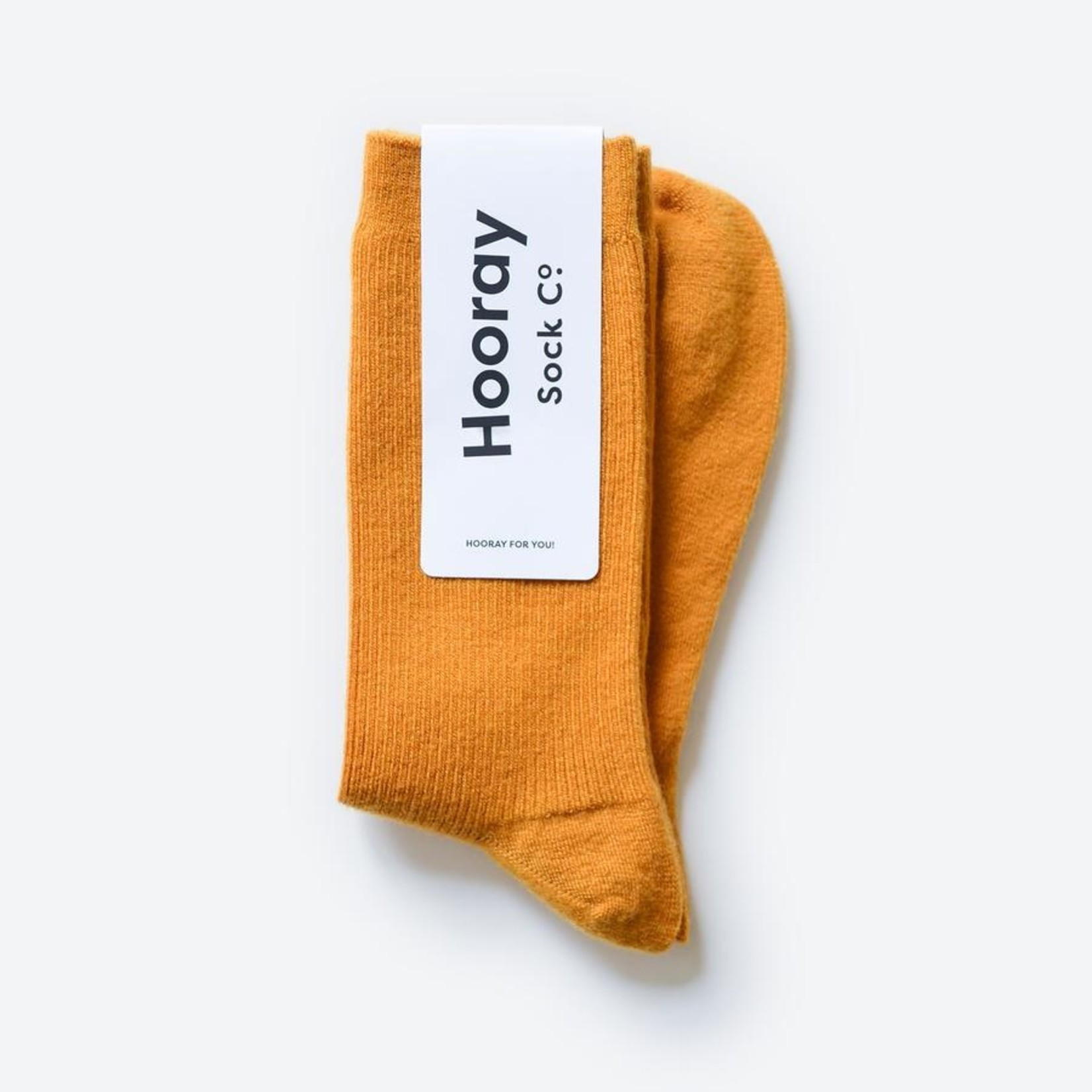 Hooray Sock Co. Everyday Wool Socks Goldenrod