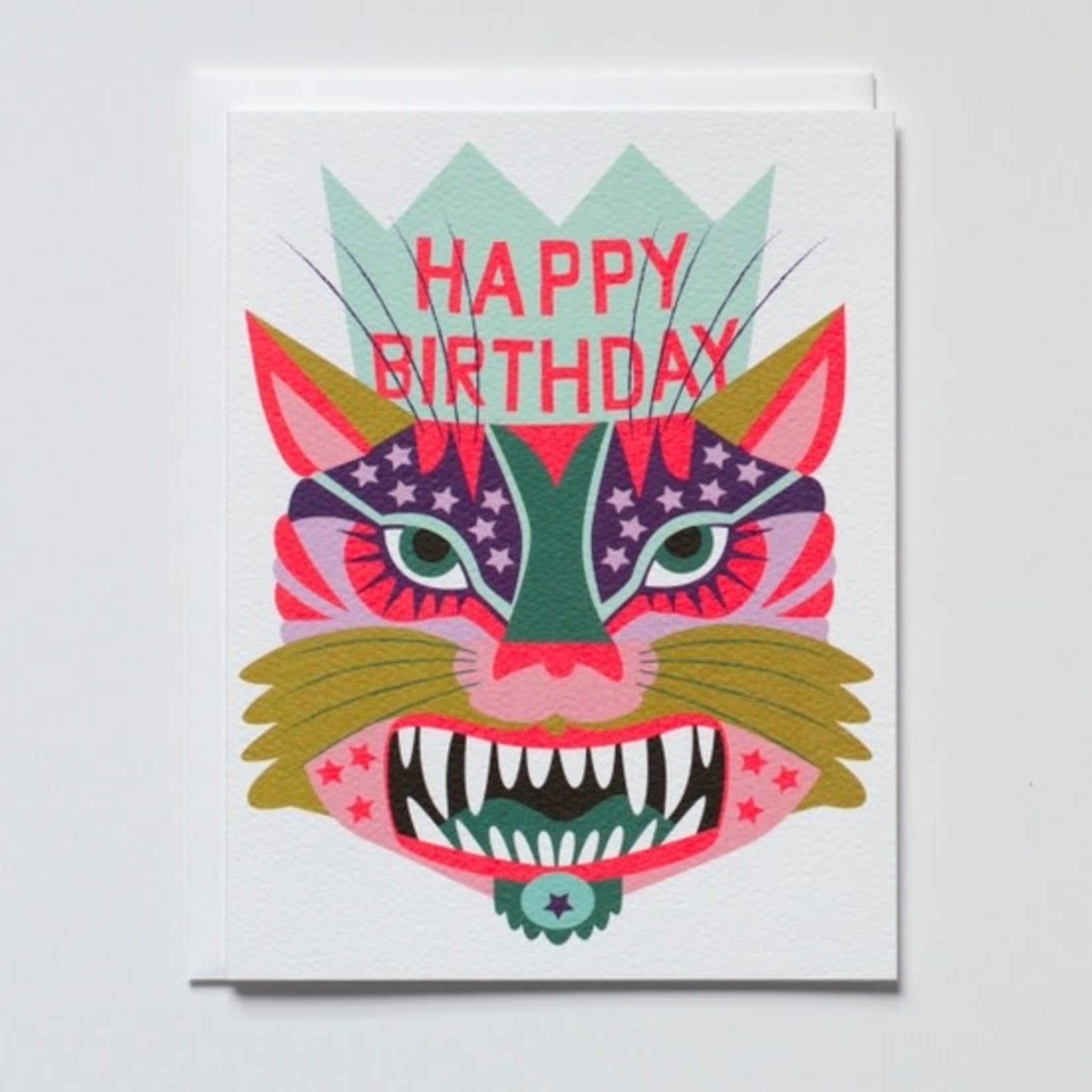Banquet Workshop Wild Tiger Birthday Card