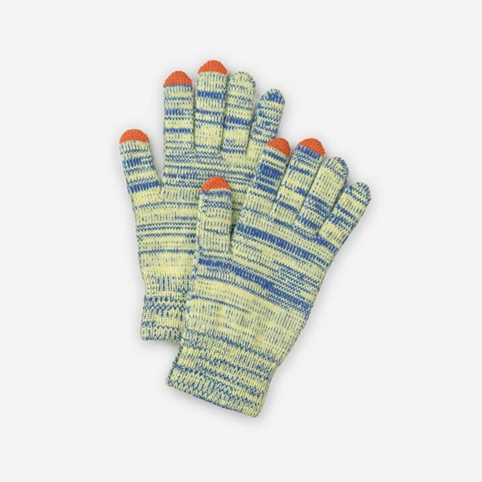 Verloop Twist Touchscreen Gloves Lime Cobalt
