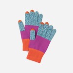 Verloop Trio ColorblockTouchscreen Gloves Teal Magenta Marl