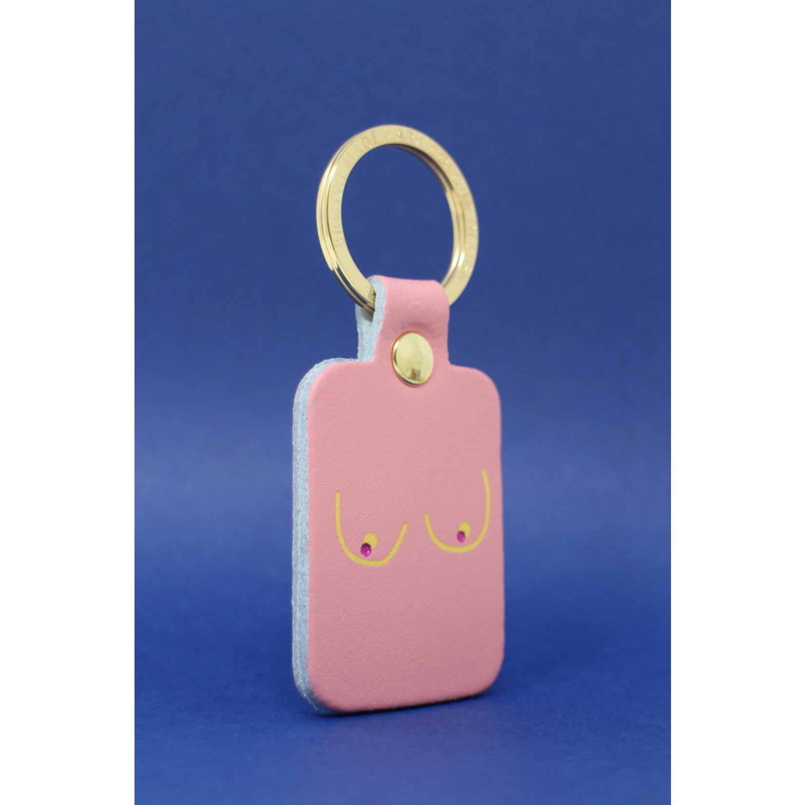 Ark Colour Design Boobs Key Fob Pink