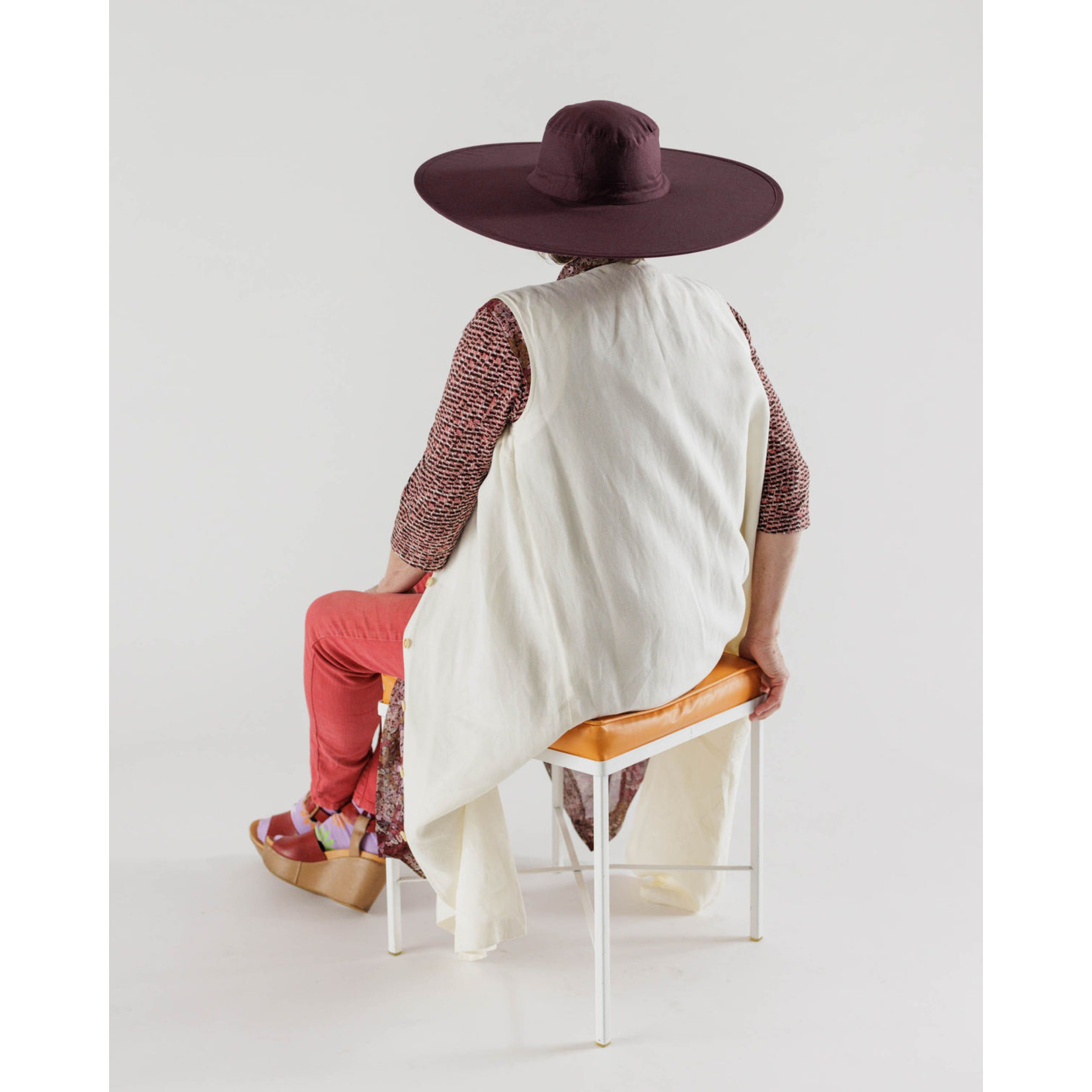 Packable Sun Hat Raisin - pedX shoes
