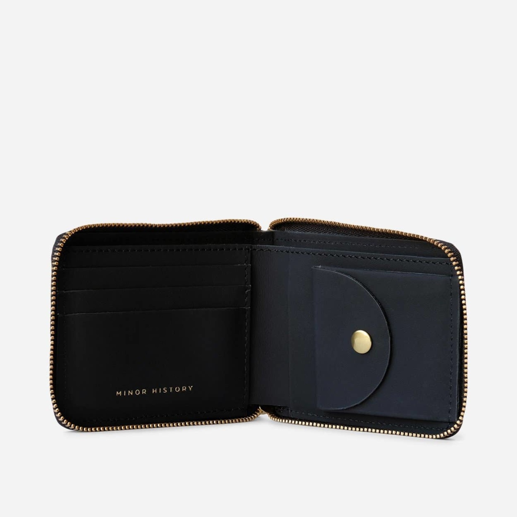 Minor History Coupe Wallet Black