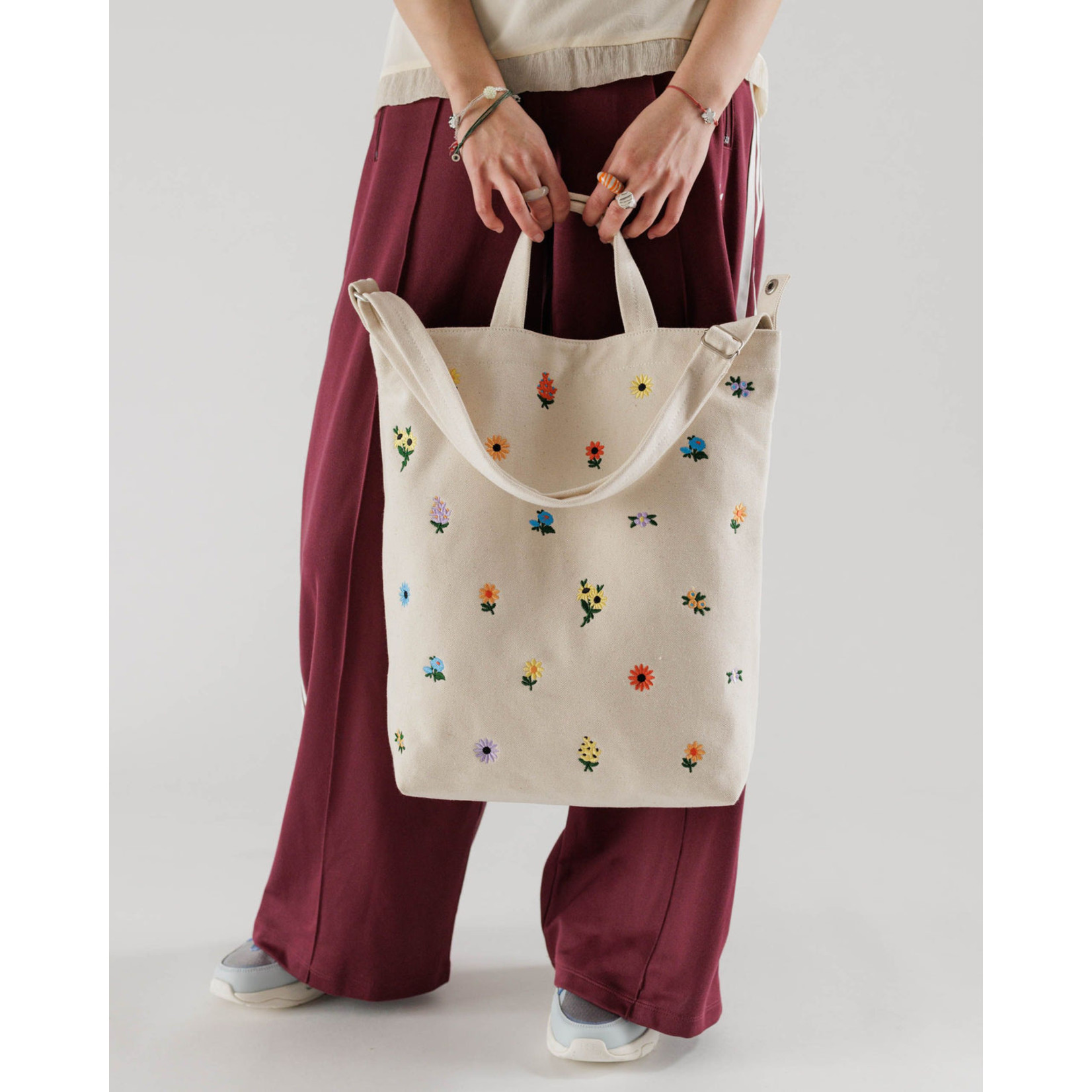 Baggu Duck Bag Embroidered Ditsy Floral