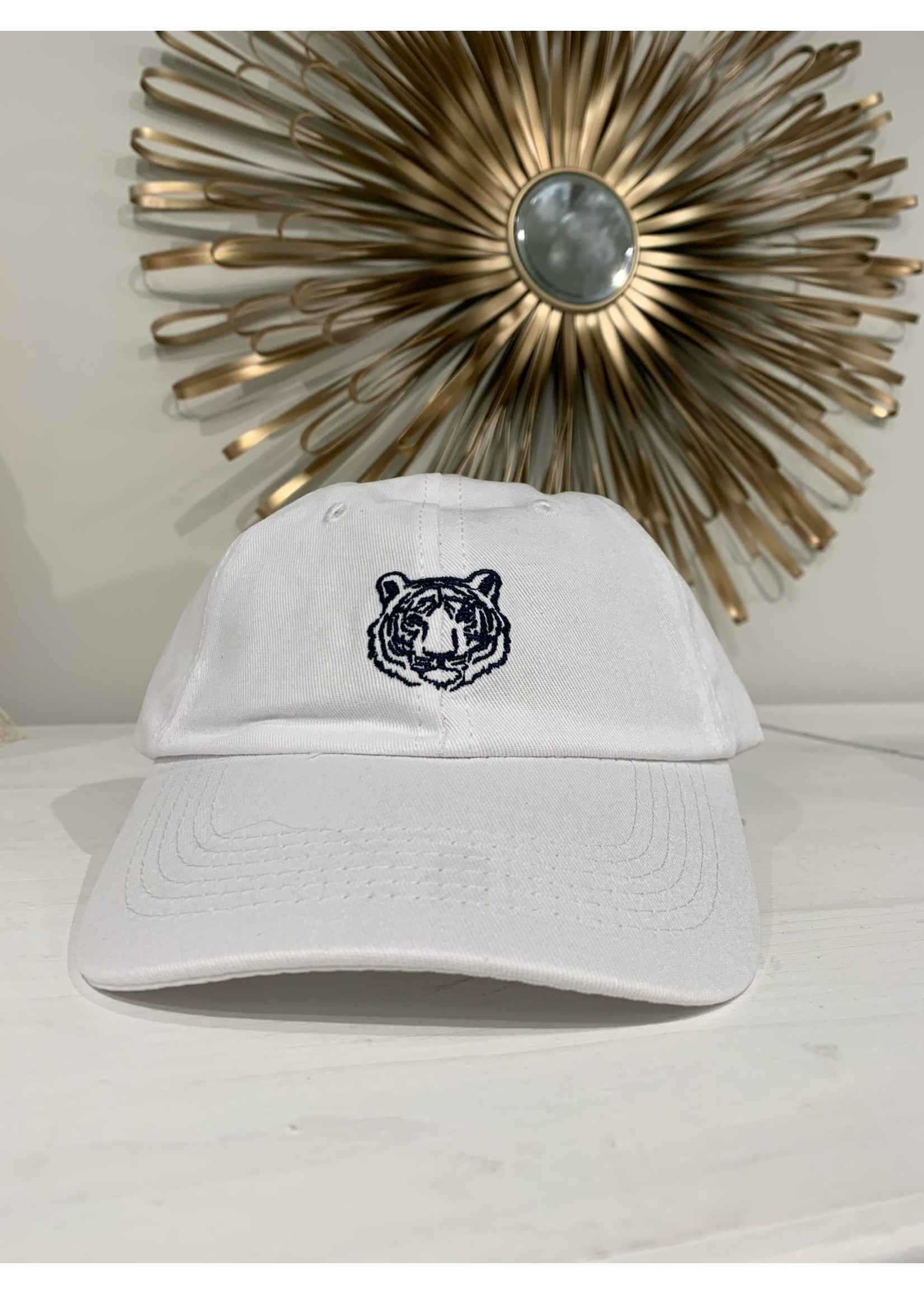 Go Get Em Tigers Hat - White/Navy