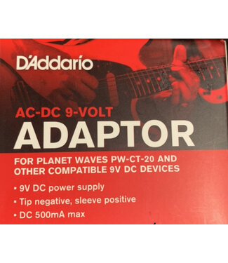 D'Addario D'Addario  AC-DC 9- Volt Adapter