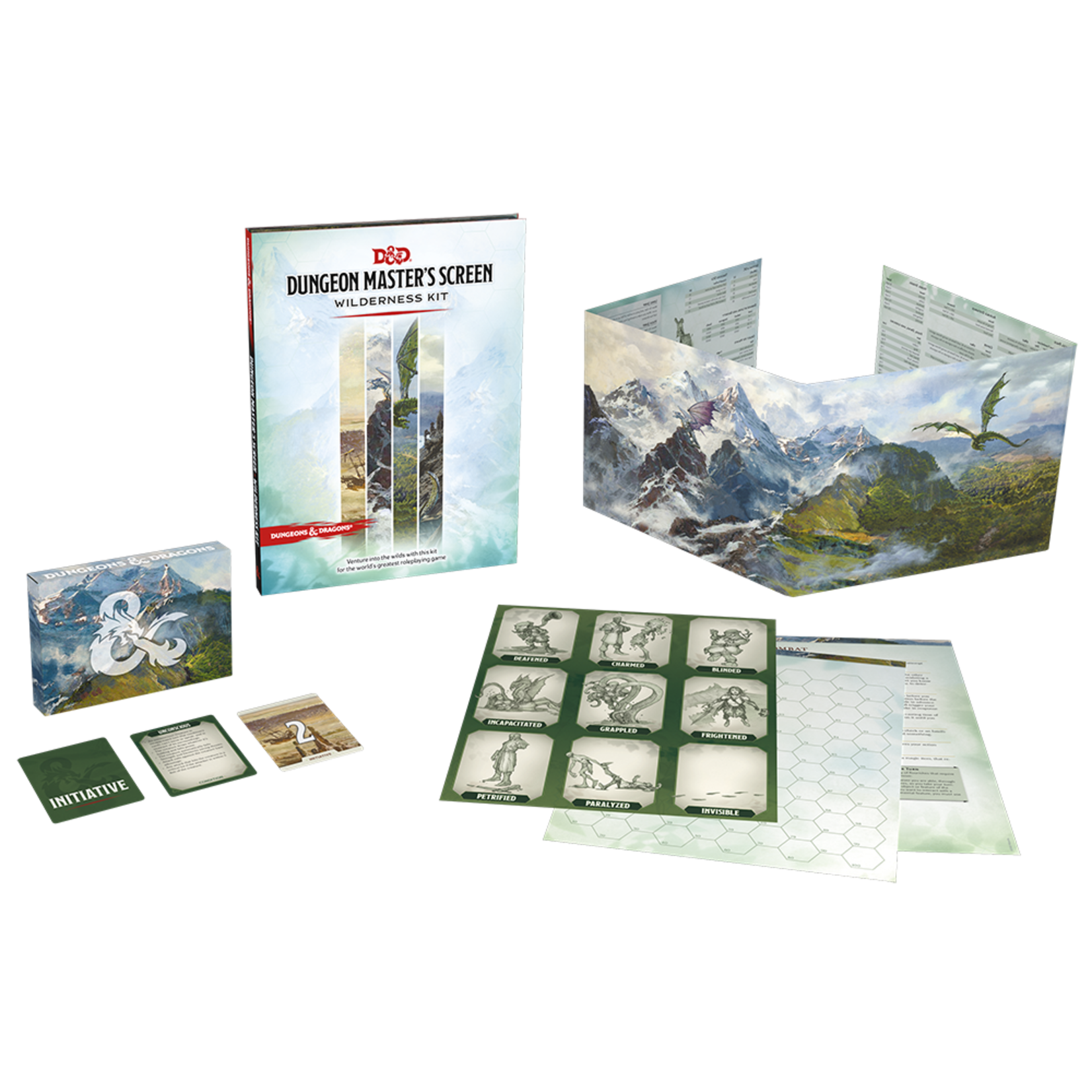 Wizards of the Coast D&D Dungeon Master's Screen Wilderness Kit