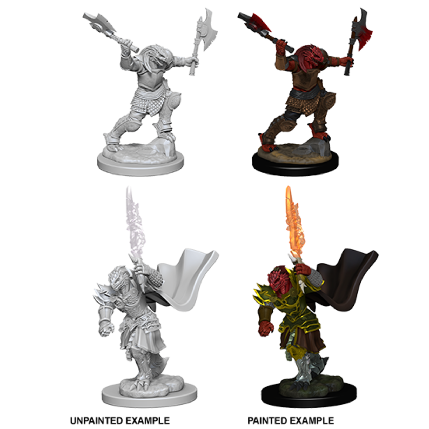 WizKids D&D Nolzur's Marvelous Miniatures: Dragonborn Fighter, Female