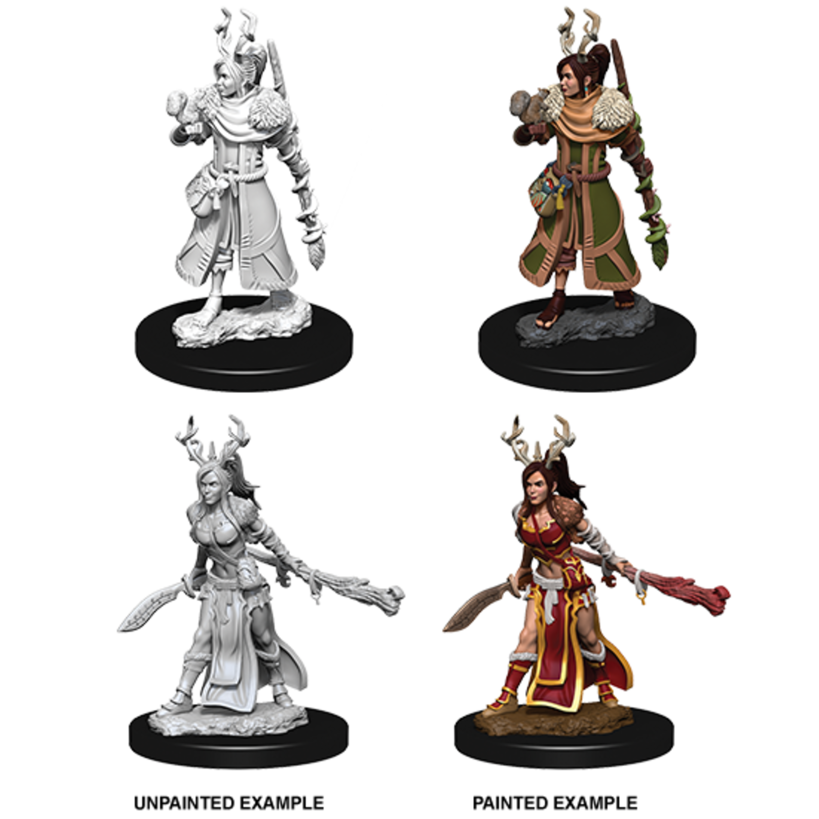 WizKids D&D Nolzur's Marvelous Miniatures: Human Druid, Female