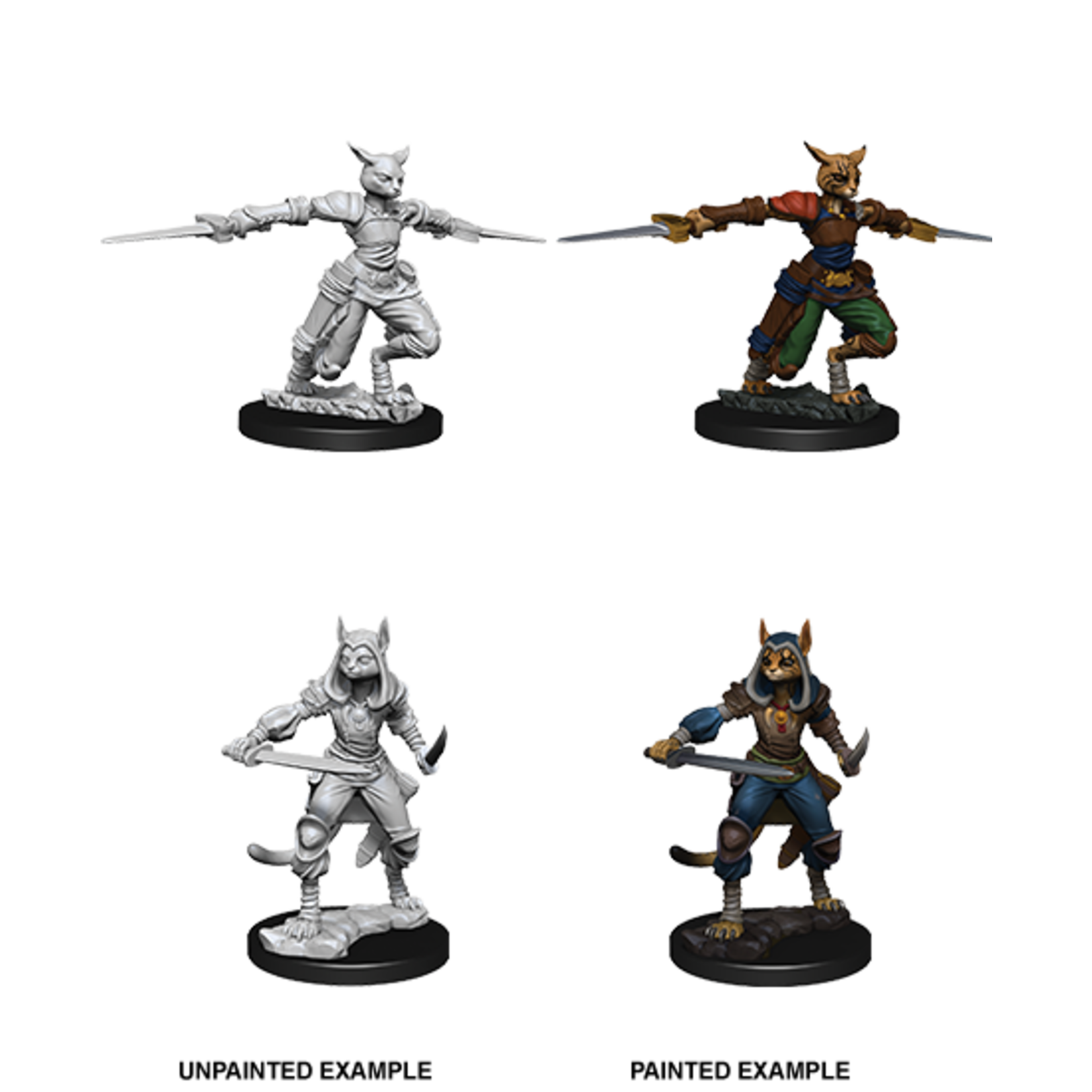 WizKids D&D Nolzur's Marvelous Miniatures: Tabaxi Rogue, Female