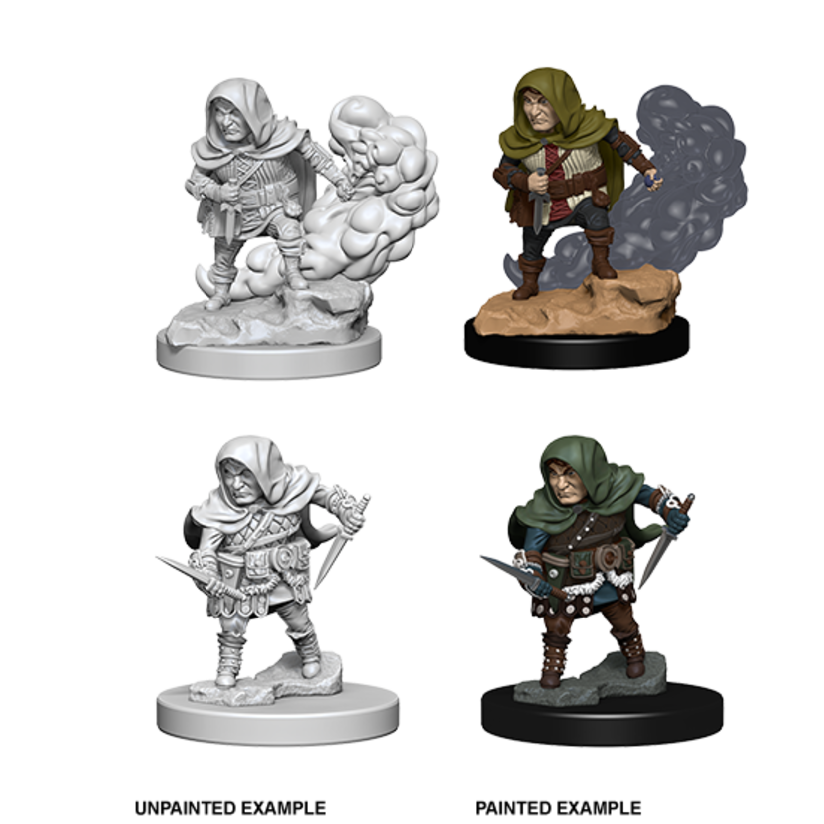 WizKids D&D Nolzur's Marvelous Miniatures: Halfling Rogue, Male