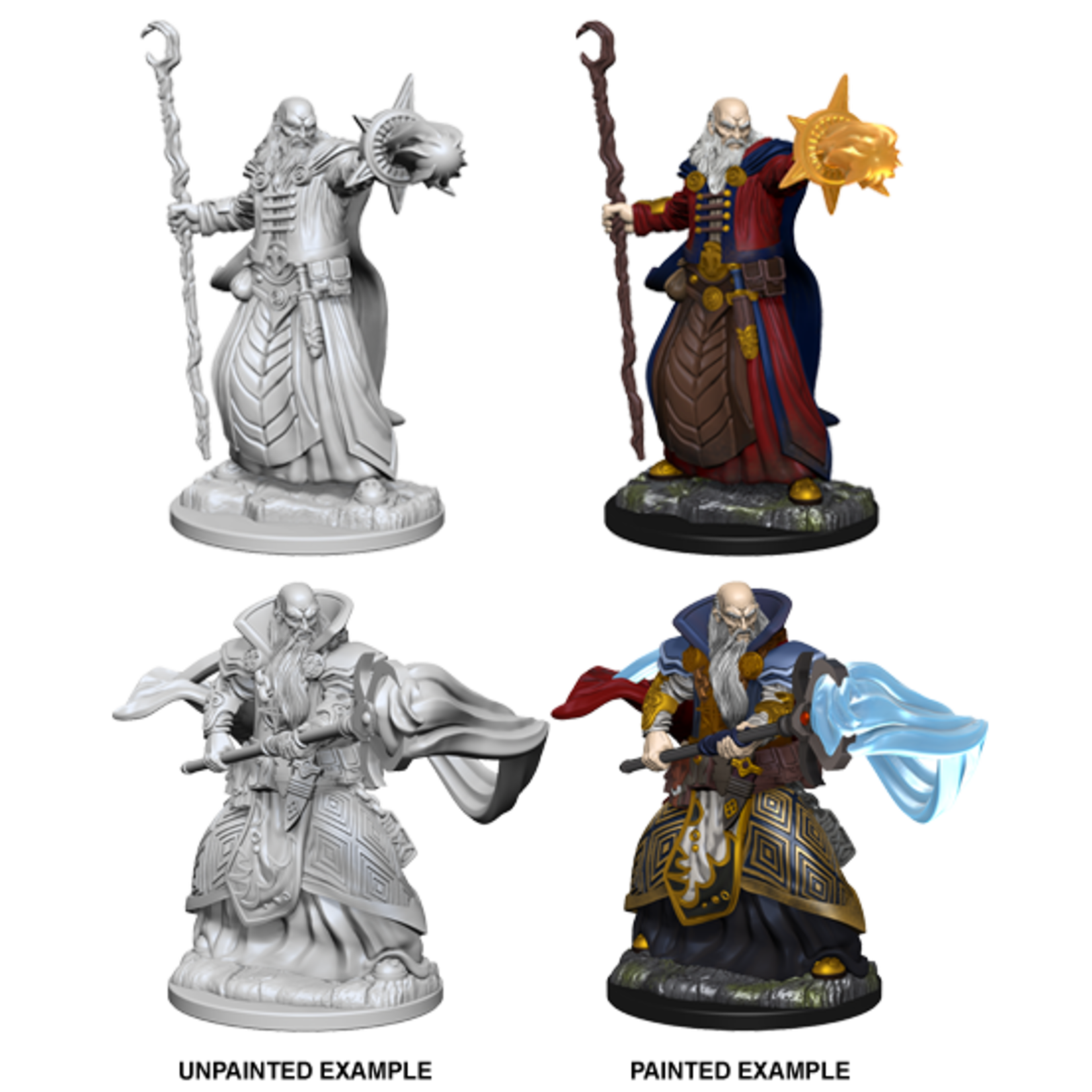 WizKids D&D Nolzur's Marvelous Miniatures: Human Wizard, Male